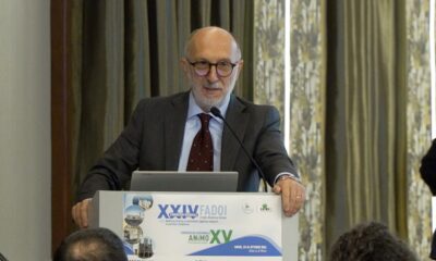L'assessore Riccardi durante il suo intervento