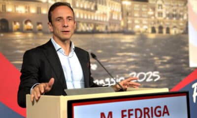 Il governatore Massimiliano Fedriga