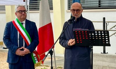 L'intervento dell'assessore regionale Riccardo Riccardi alla cerimonia svoltasi a Barbeano di Spilimbergo