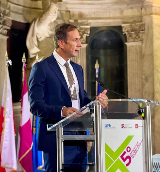 L'intervento del governatore del Friuli Venezia Giulia e presidente della Conferenza delle Regioni Massimiliano Fedriga in chiusura del Festival svoltosi a Firenze