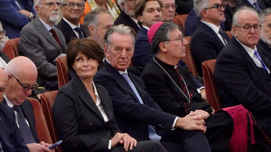 Gli assessori regionali all'Università e ricerca Alessia Rosolen e alla Difesa dell'ambiente Fabio Scoccimarro alla cerimonia di apertura dell'anno accademico 2026/27 dell'Università di Trieste.