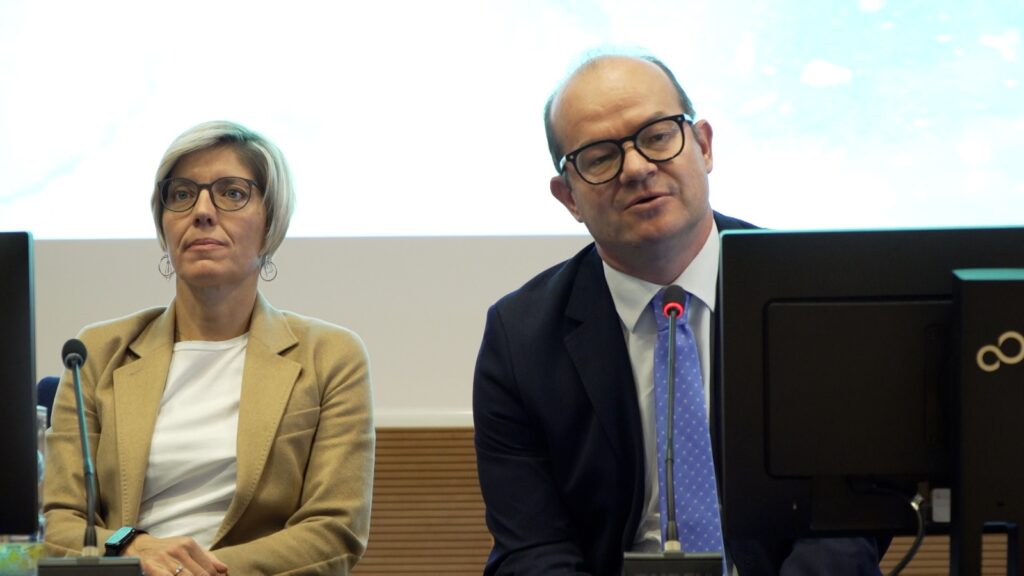 L'assessore Barbara Zilli e il vicegovernatore Mario Anzil