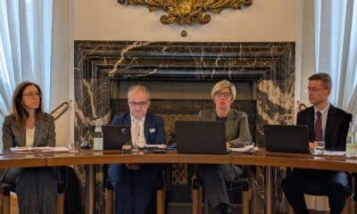 L'assessore regionale alle Finanze Barbara Zilli durante il suo intervento.