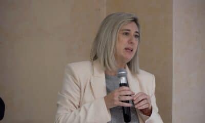 L'assessore Amirante durante il suo intervento