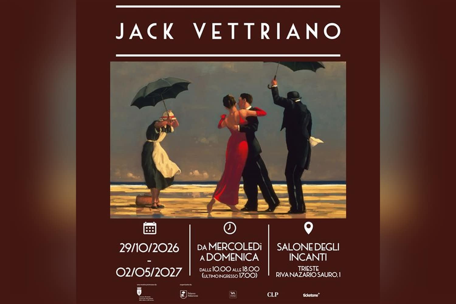 Jack Vettriano a Trieste