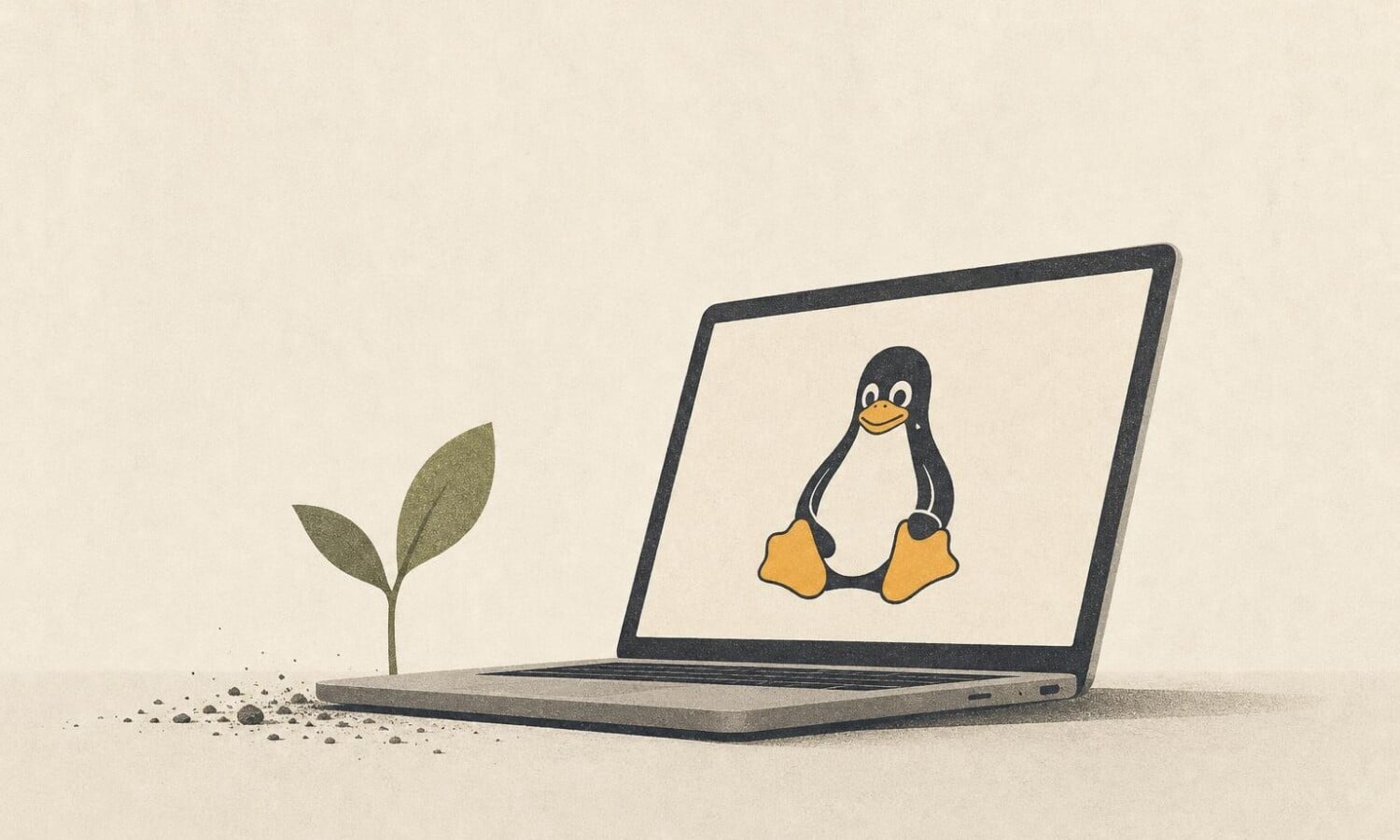 Illustrazione editoriale sul tema: Linux Day, Udine torna alla giornata del software libero: appuntamento a Martignacco il 24 ottobre