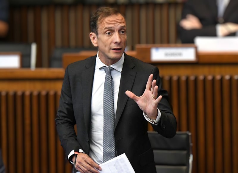 Il governatore Massimiliano Fedriga