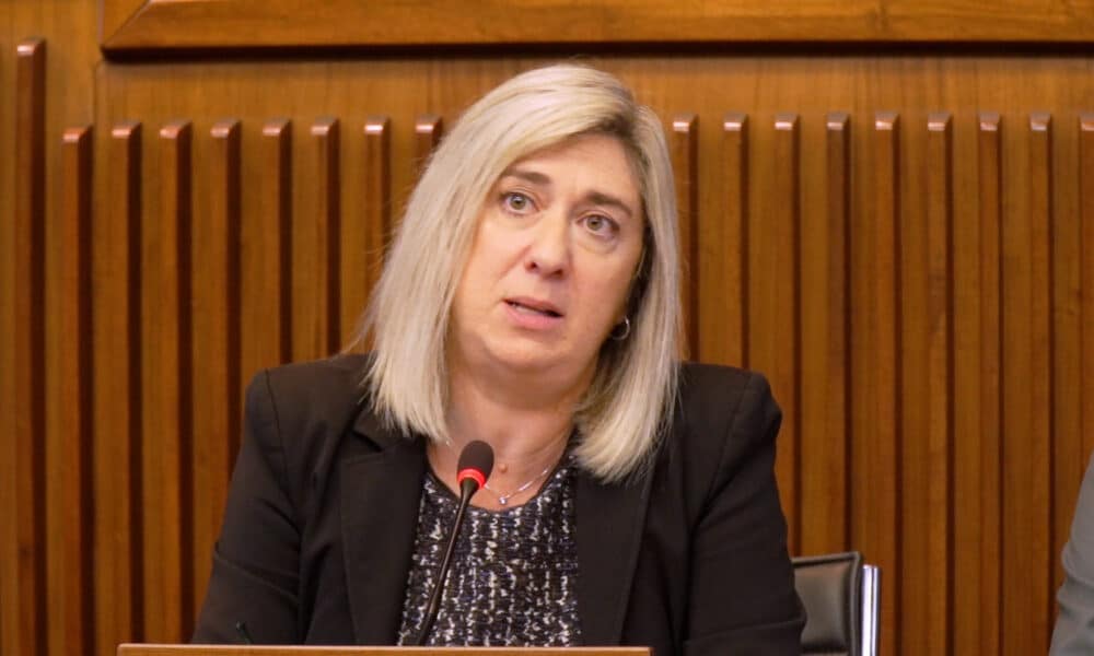 L'assessore regionale alle Infrastrutture e Territorio, Cristina Amirante.