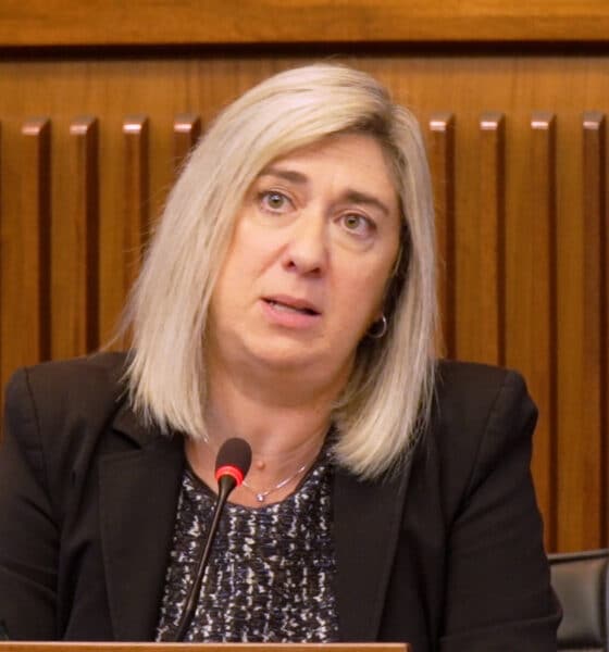 L'assessore regionale alle Infrastrutture e Territorio, Cristina Amirante.