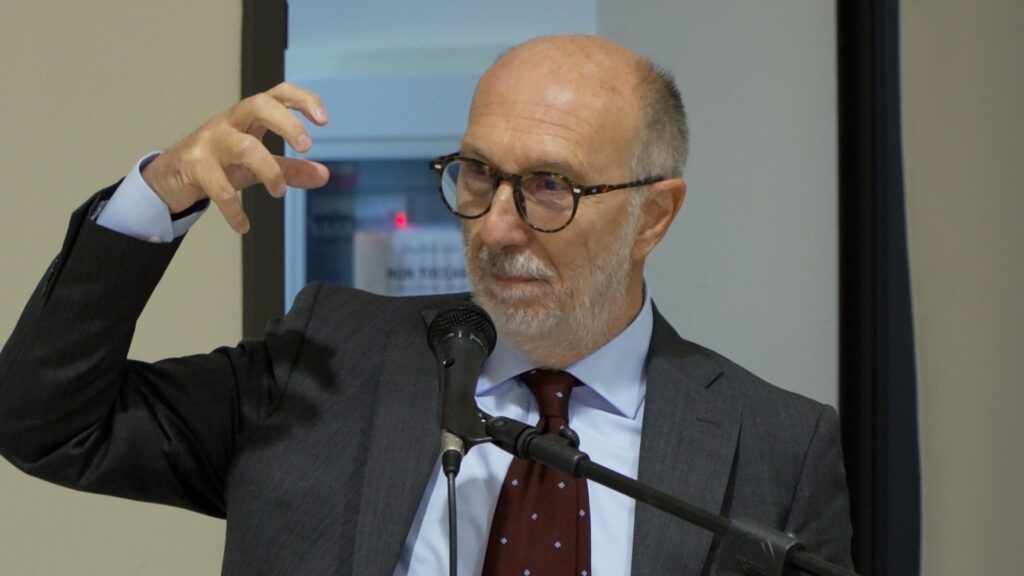 L'intervento dell'assessore regionale Riccardo Riccardi