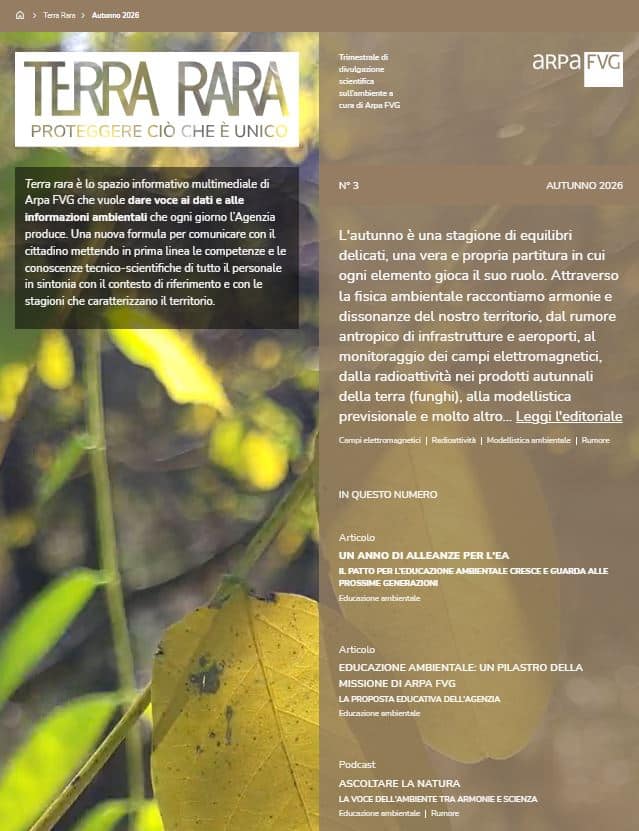 Il nuovo numero di "Terra Rara"