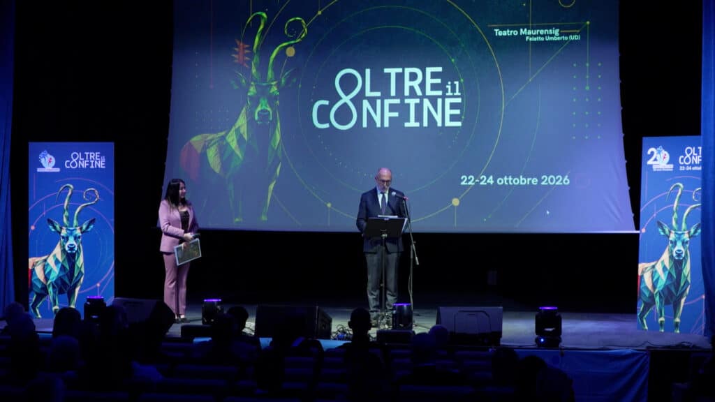 L’assessore regionale alla Salute, politiche sociali e disabilità Riccardo Riccardi, all’apertura del festival "Oltre il Confine" per i 20 anni di Progettoautismo Fvg