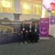 L'assessore regionale alle Risorse agroalimentari, forestali e ittiche, Stefano Zannier, a Vinitaly.USA a New York con il diretttore generale di Ersa Mauro Viti e la funzionaria Ersa, Alessandra Bianchi
