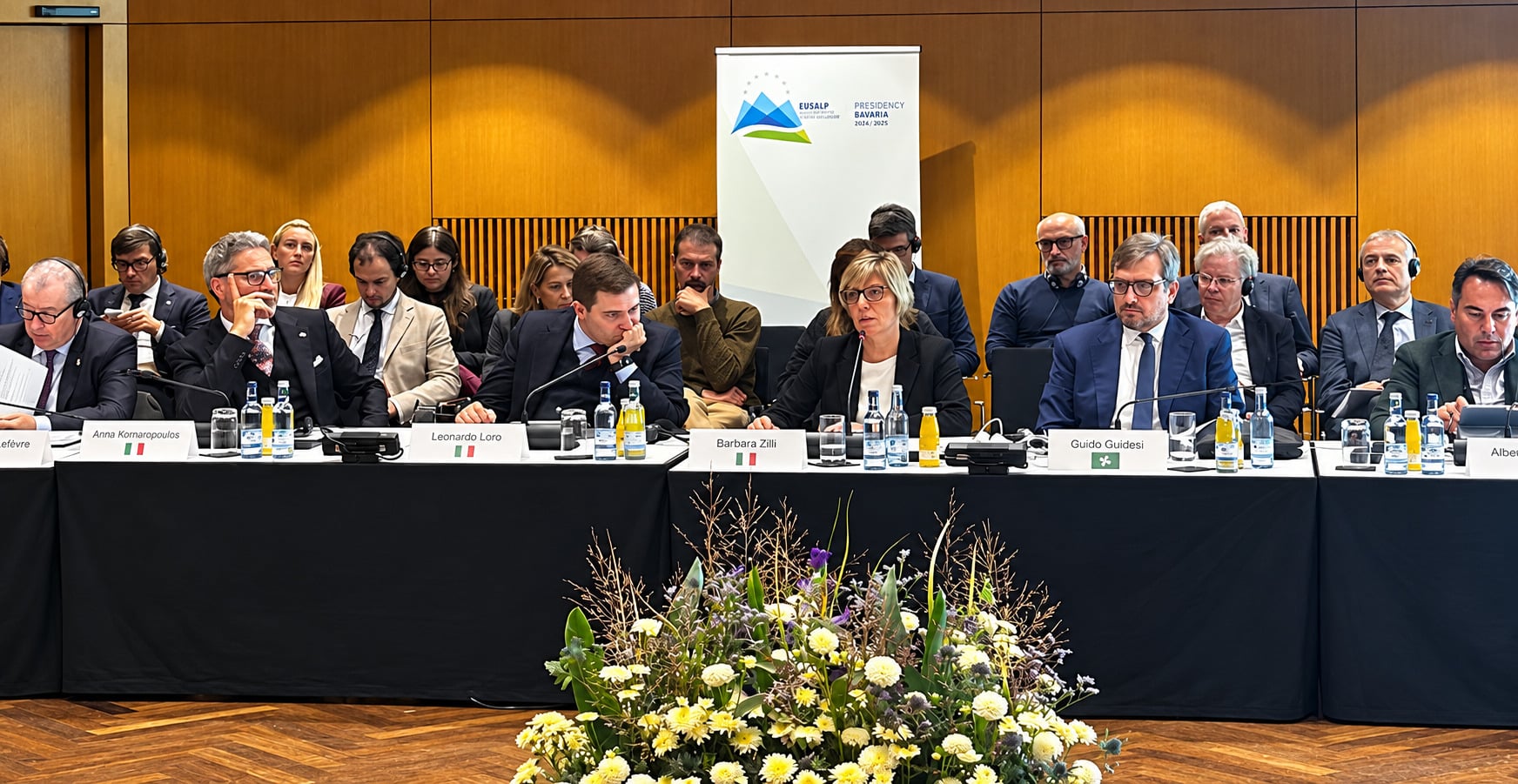 L'intervento dell'assesore regionale Barbara Zilli all'11th General Assembly dell'Annual Forum di EUSALP, svoltosi a Lindau